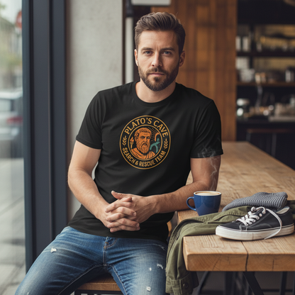 Plato's Cave Rescue Tee | Philosophy Humor Gift