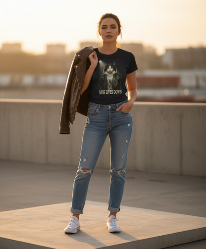 Rockin' Cat Tee - Funny Music Shirt, Cat Lover Gift