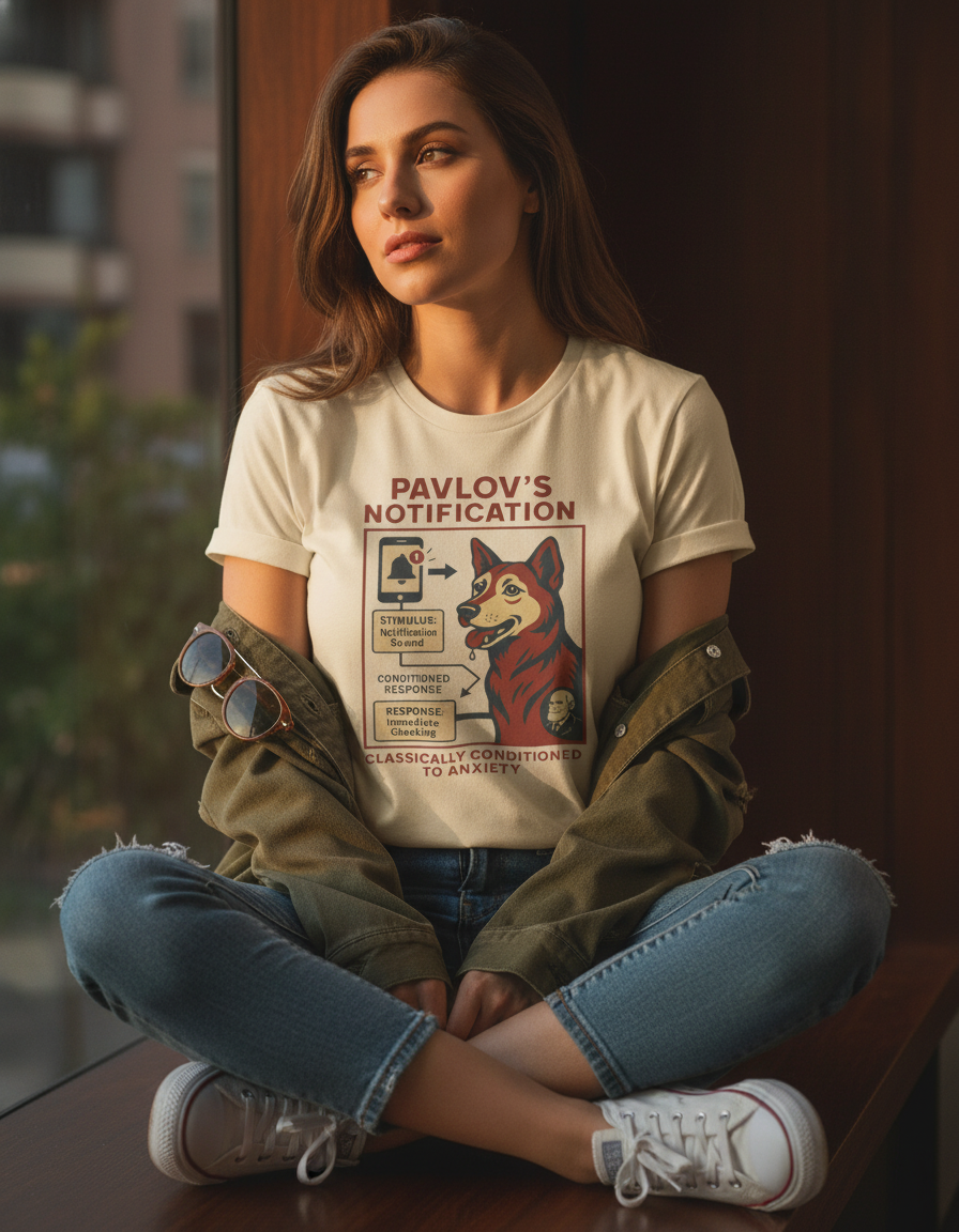 Pavlov's Dog T-Shirt | Psychology Humor Gift