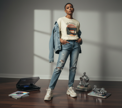 Be Kind Rewind Tee - Retro Movie Lover Shirt