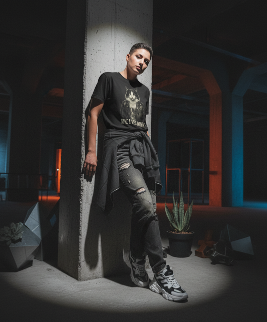 Rockin' Cat Tee - Funny Music Shirt, Cat Lover Gift